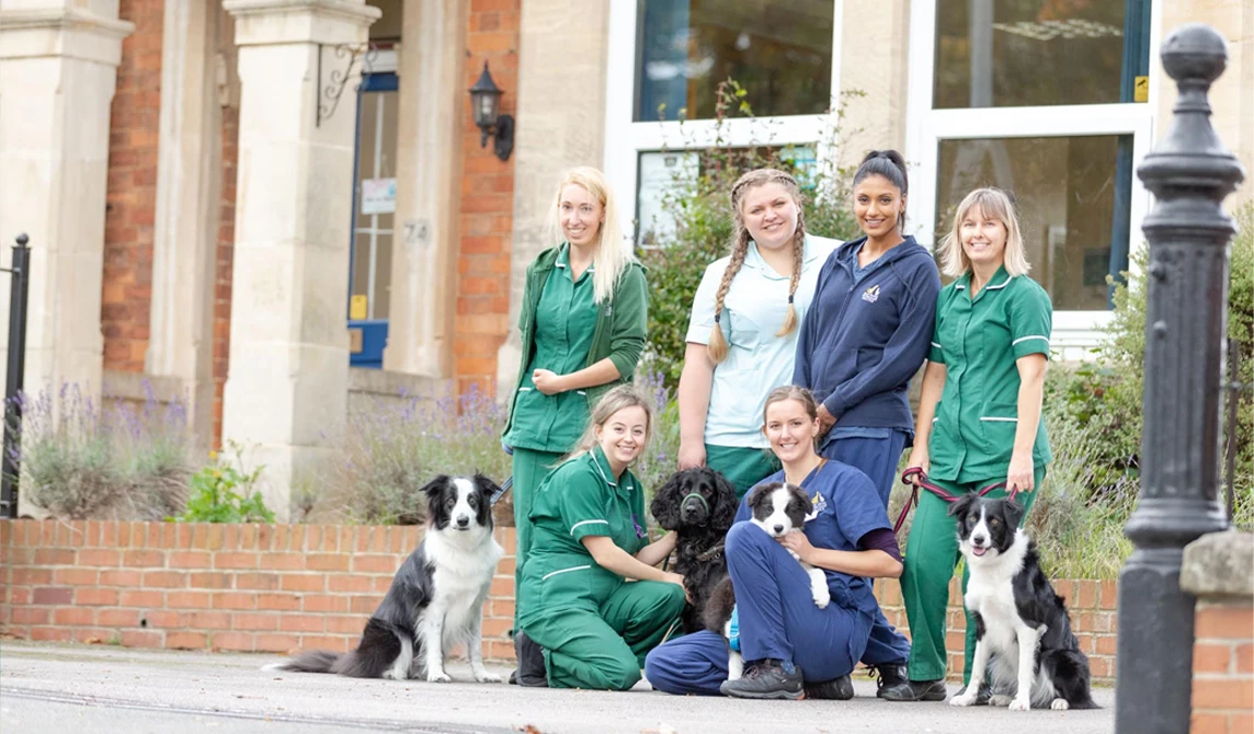 team outside grantham clinic