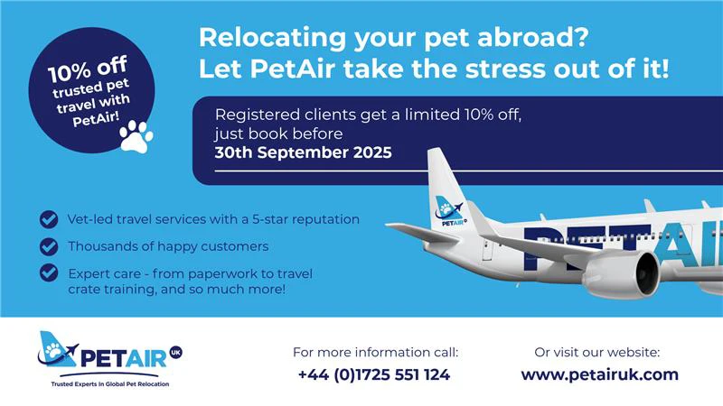 PetAir offer banner